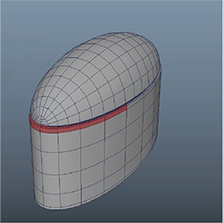 CAD model of float box showing form and lid separation.