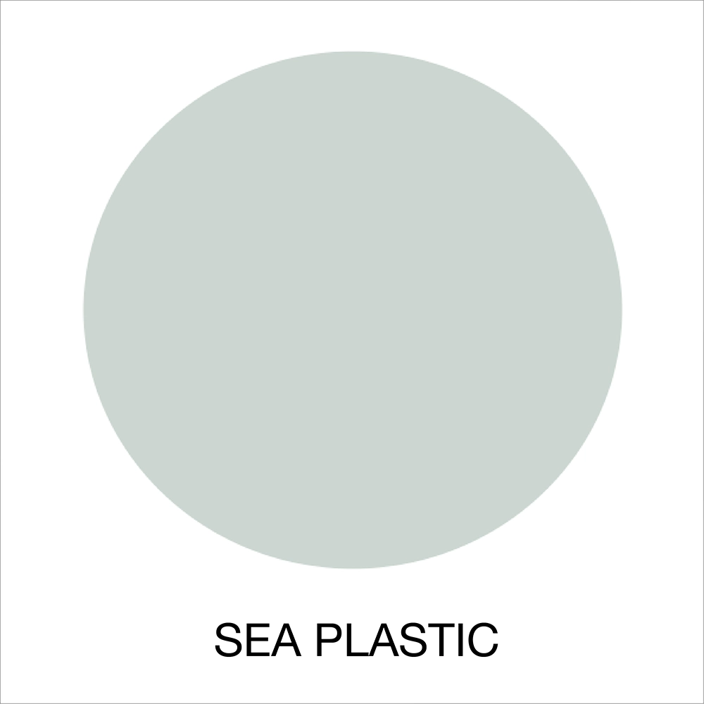 color sea plastic